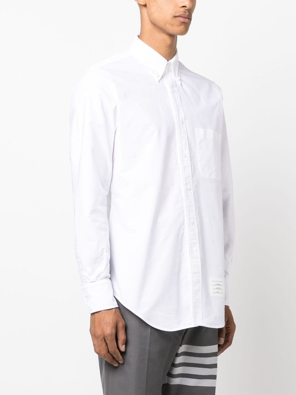 button-up cotton shirt - 3
