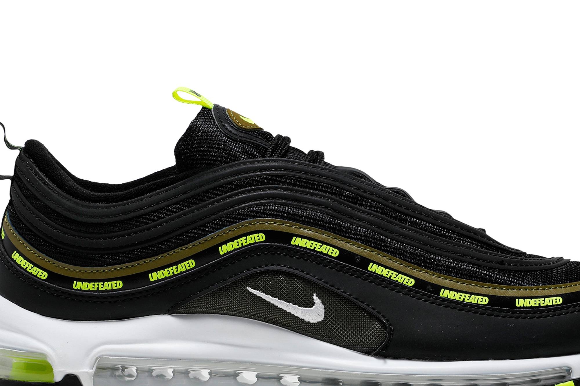 Undefeated x Air Max 97 'Black Volt' - 2
