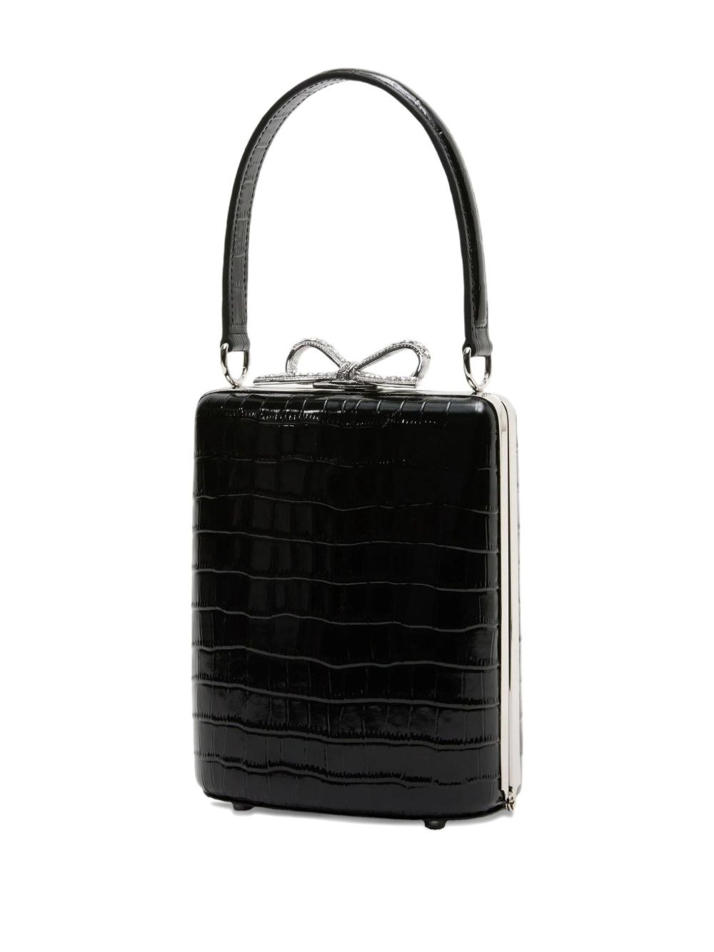 bow-detailing clutch bag - 2