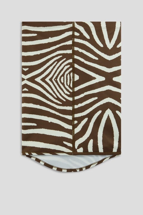 Loop scarf in Brown/Off-white - 2
