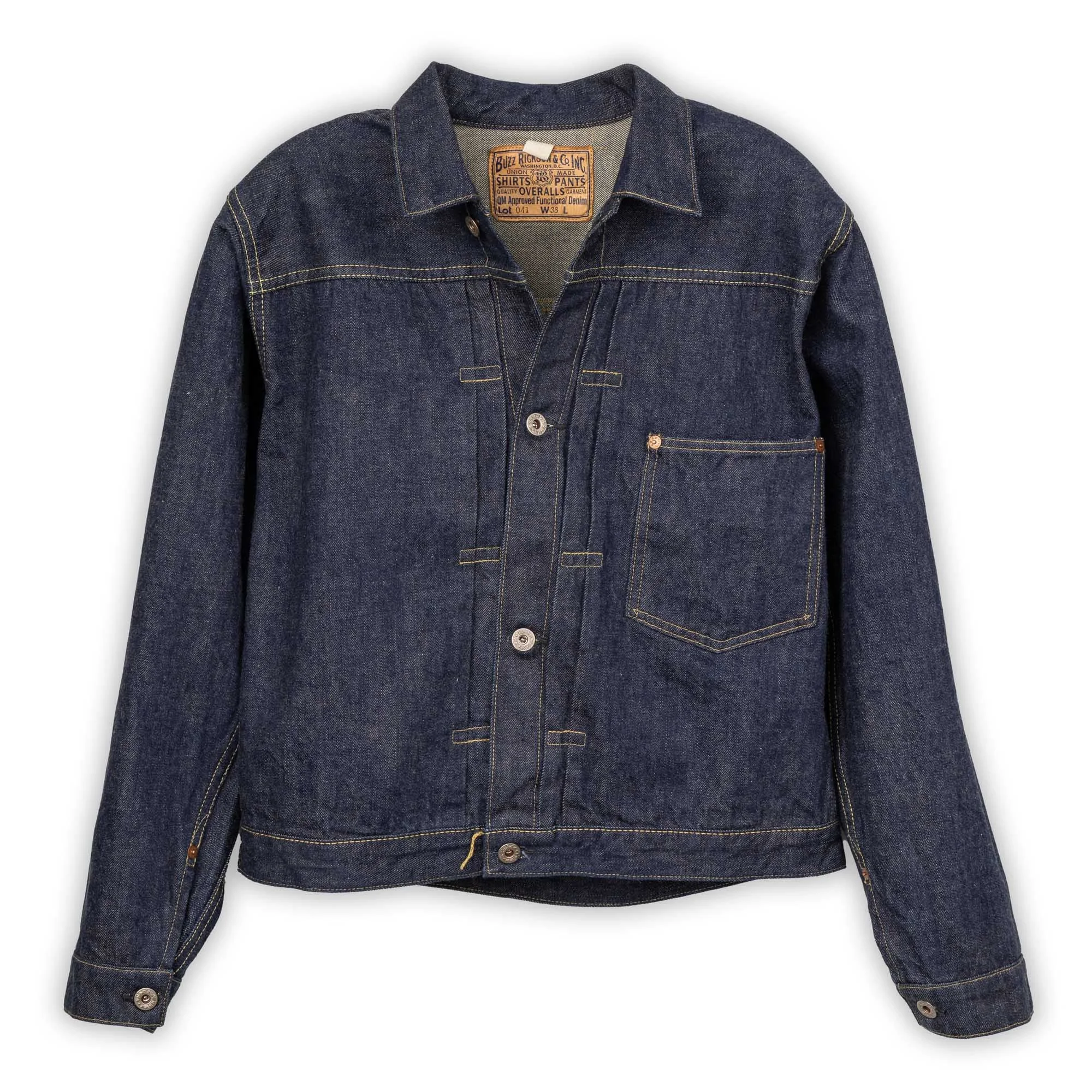 Buzz Rickson's WWII Denim Blouse Jacket - 1