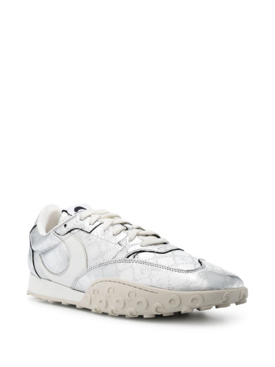 Marine Serre MS Rise leather sneakers outlook