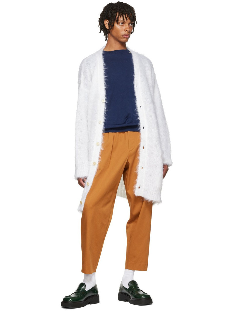 Marni White Mohair Cardigan outlook