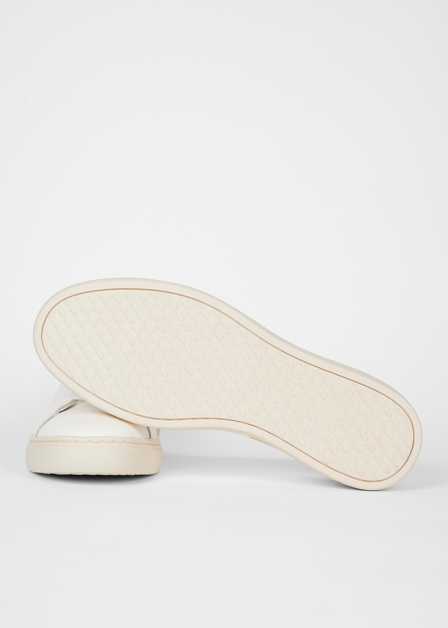 White Leather 'Rex' Embroidery Trainers - 2