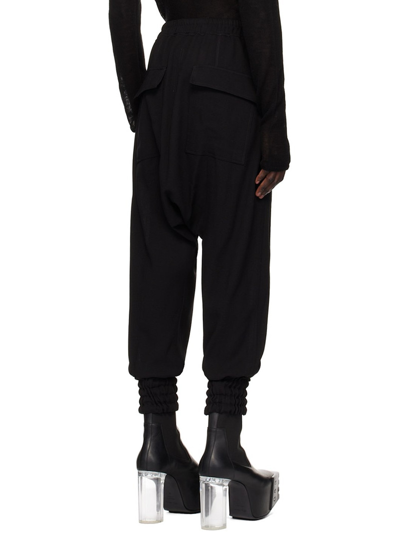 Black Porterville Drawstring Trousers 3
