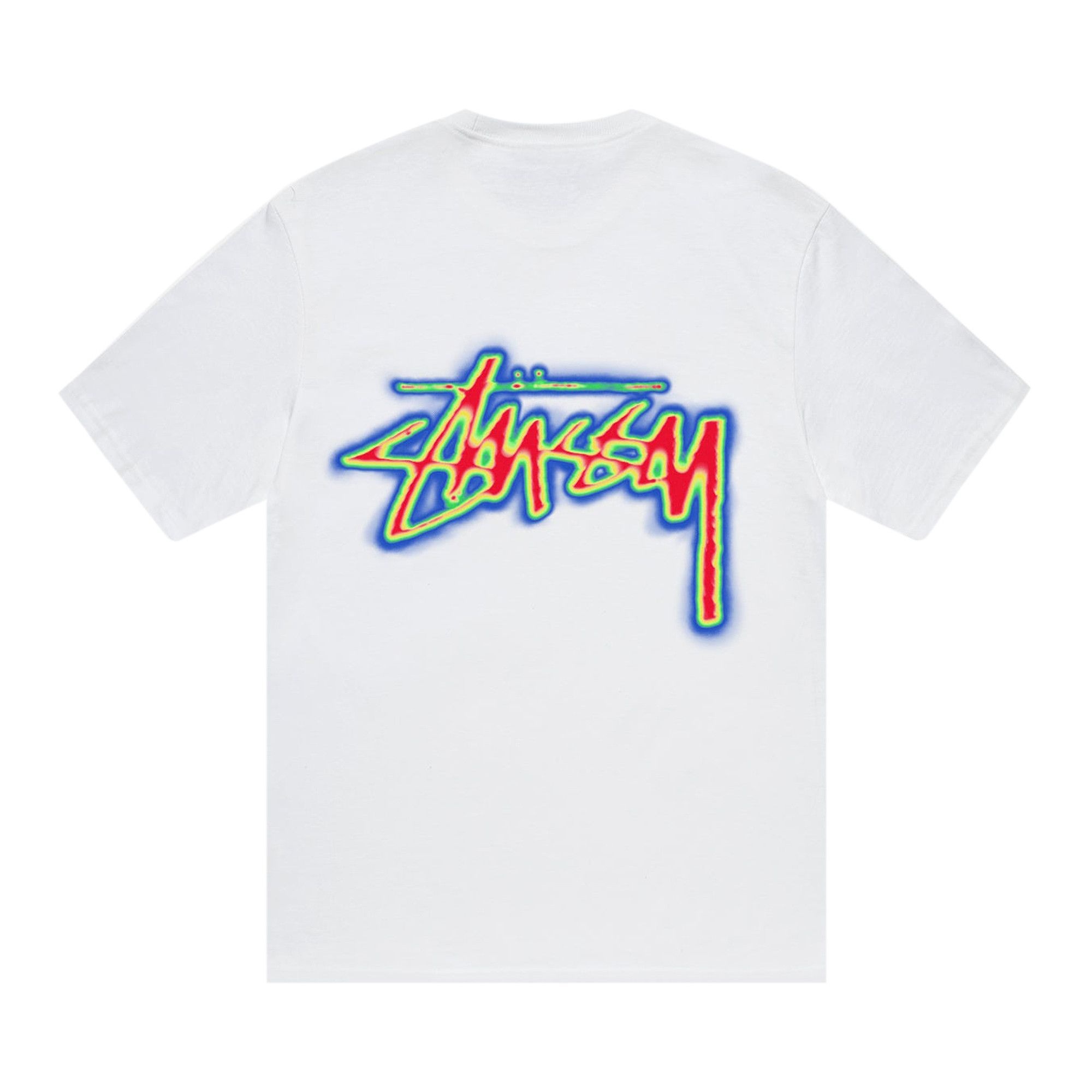 Stussy Thermal Stock Tee 'White' - 2