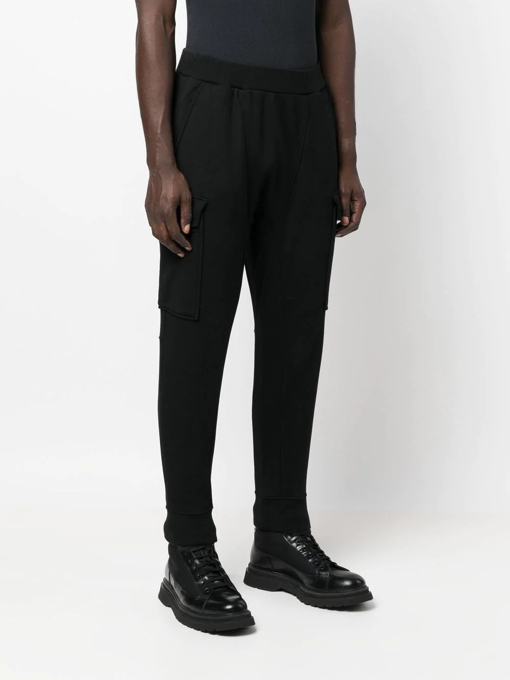 cargo-pocket tracksuit pants - 3