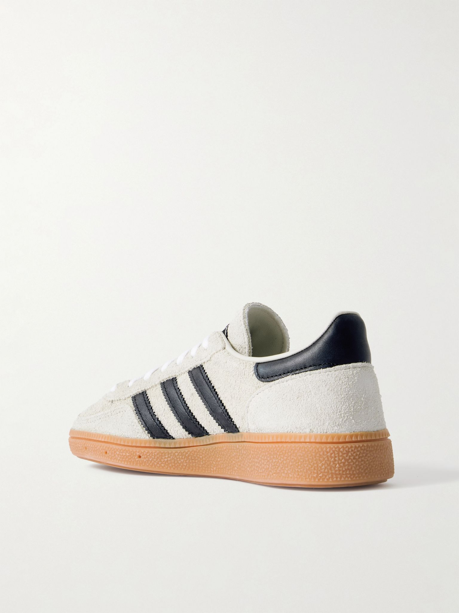 Handball Spezial leather-trimmed suede sneakers Gray - 3