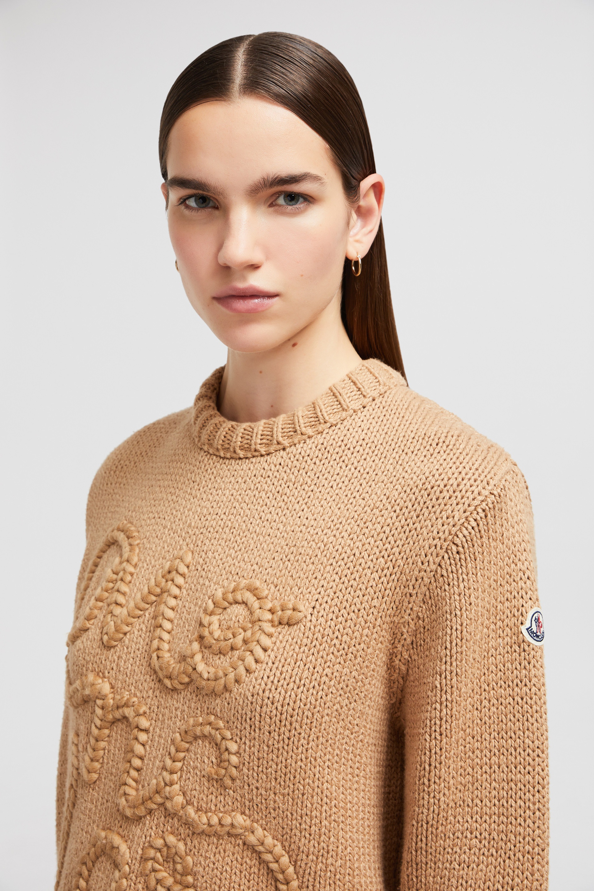 Embroidered Logo Cotton Sweater - 4
