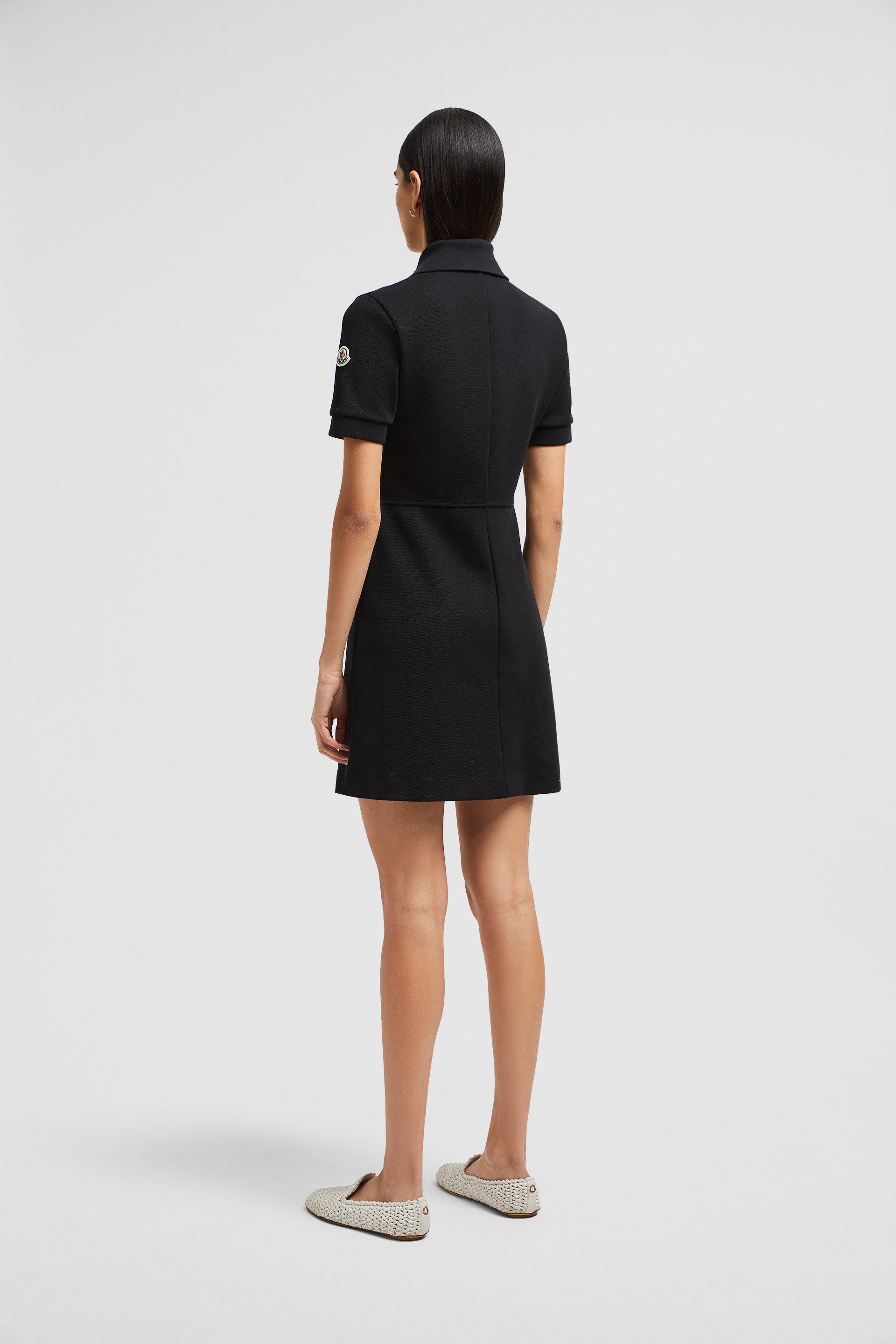 Piquet Half-Zip Polo Dress - 5