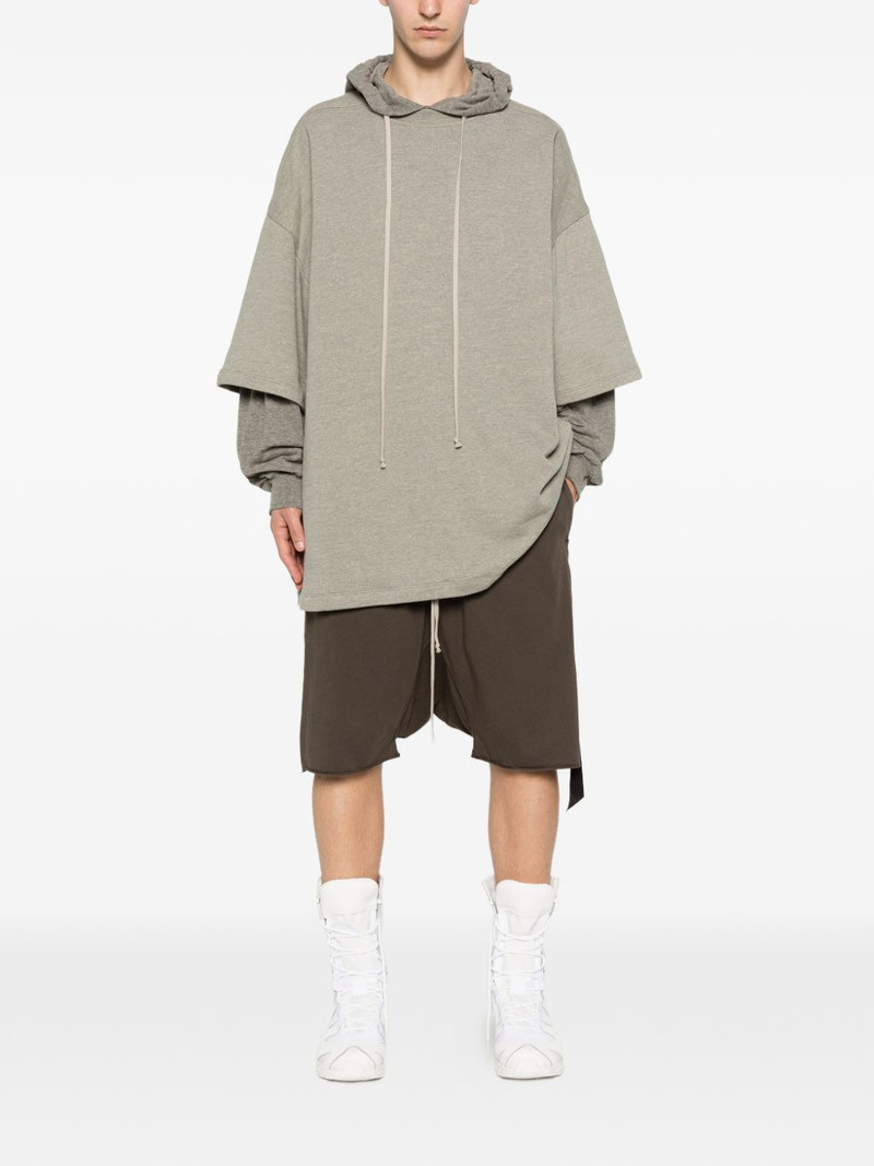 Rick Owens DRKSHDW drawstring split shorts outlook