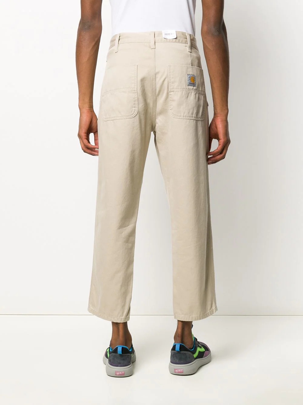 cropped cargo trousers - 4