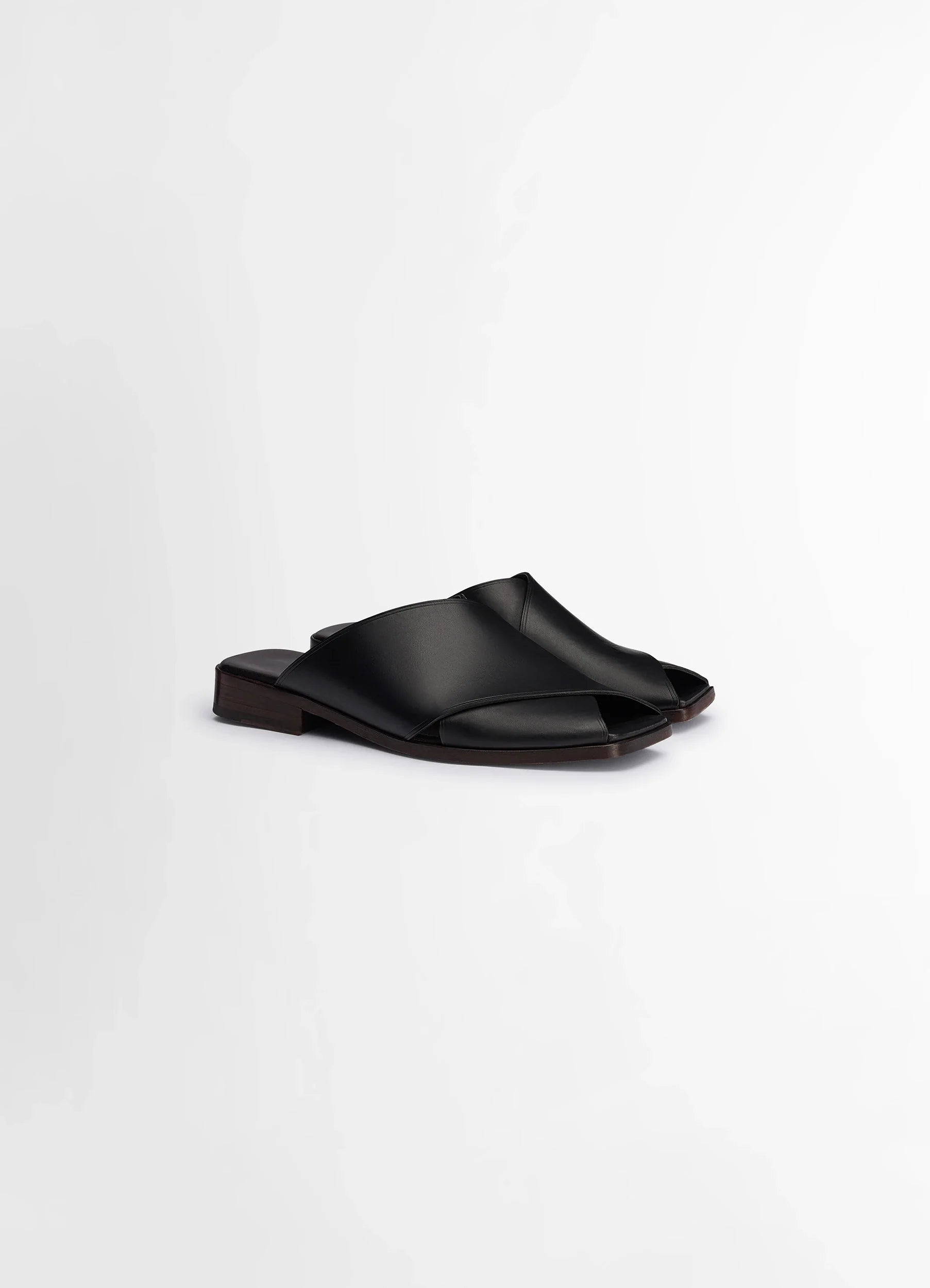 CROSS FLAT SANDALS - 3