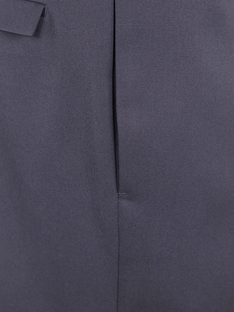 SAPIO button gabardine trousers outlook