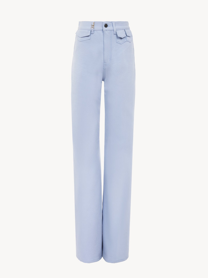 Chloé HIGH-RISE FLARE JEANS IN DENIM outlook