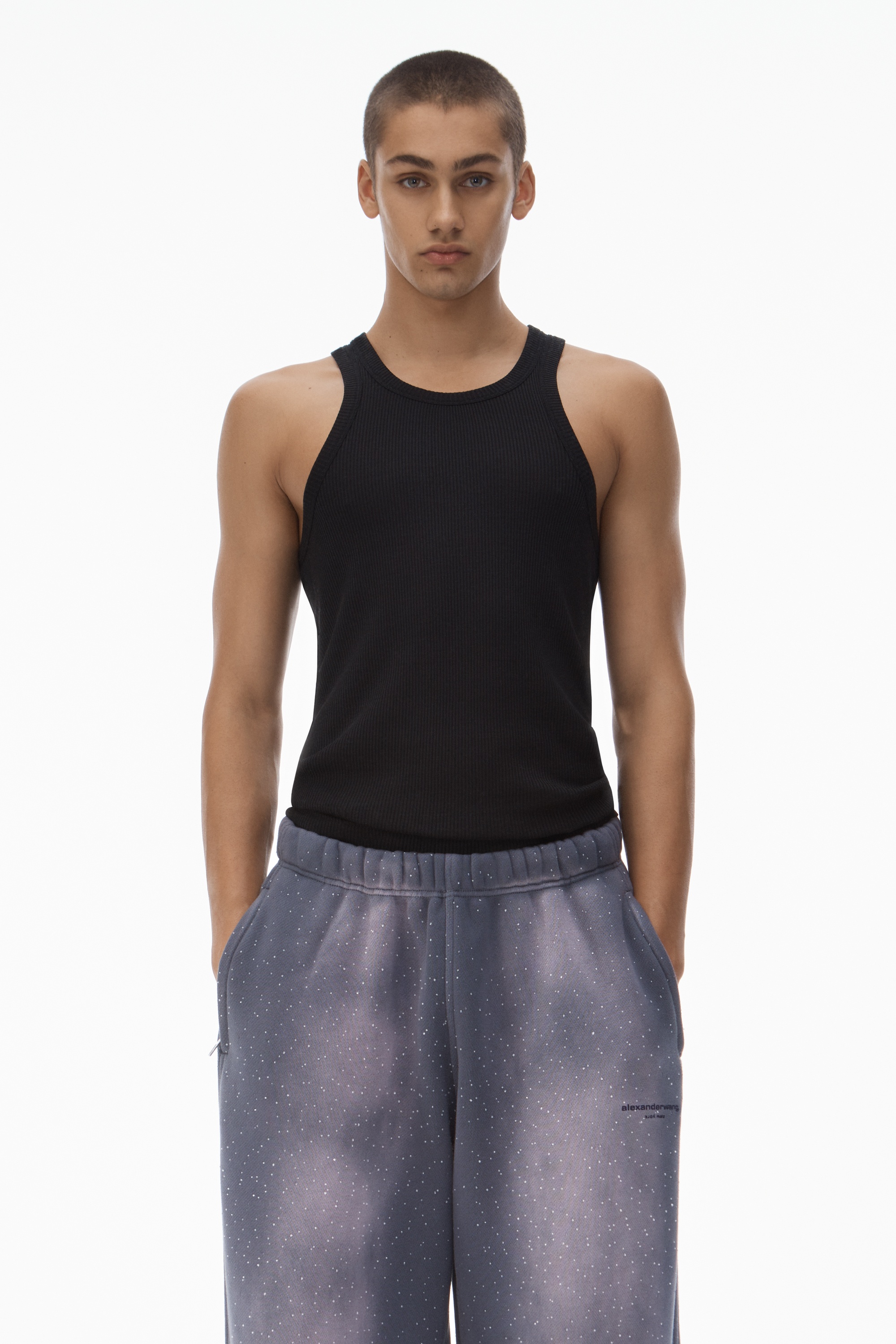 Unisex Crystal Hotfix Sweatpant - 5