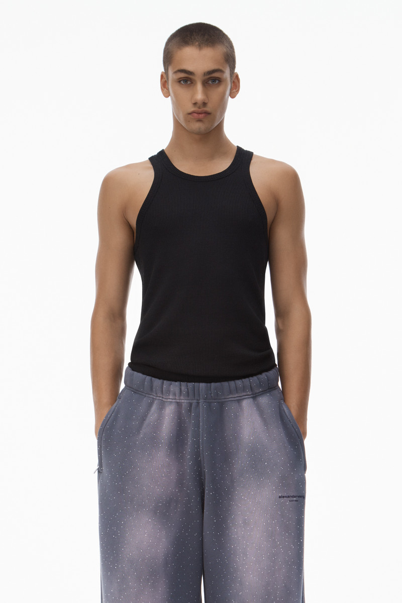 Unisex Crystal Hotfix Sweatpant 5