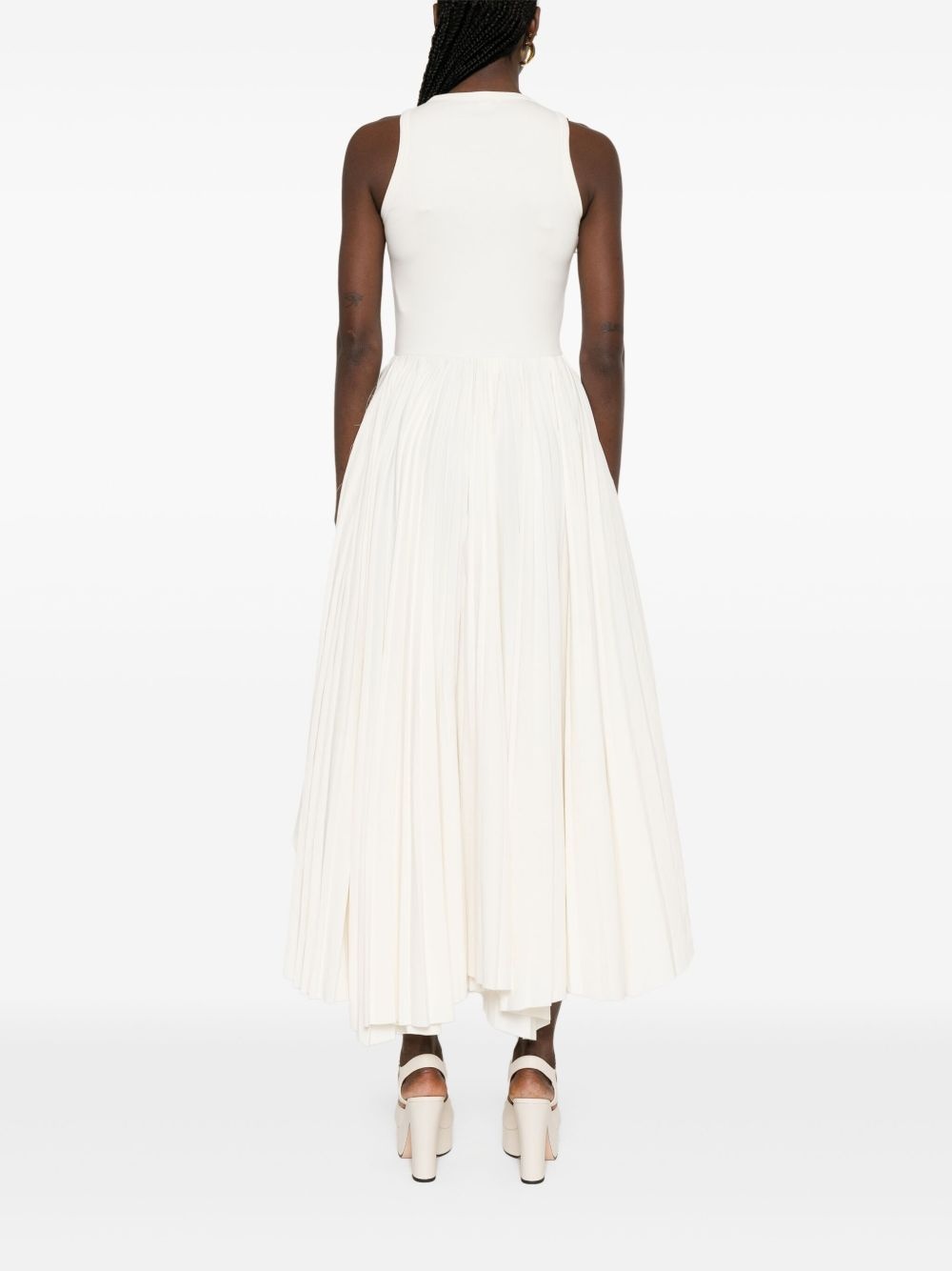 asymmetric midi dress - 4