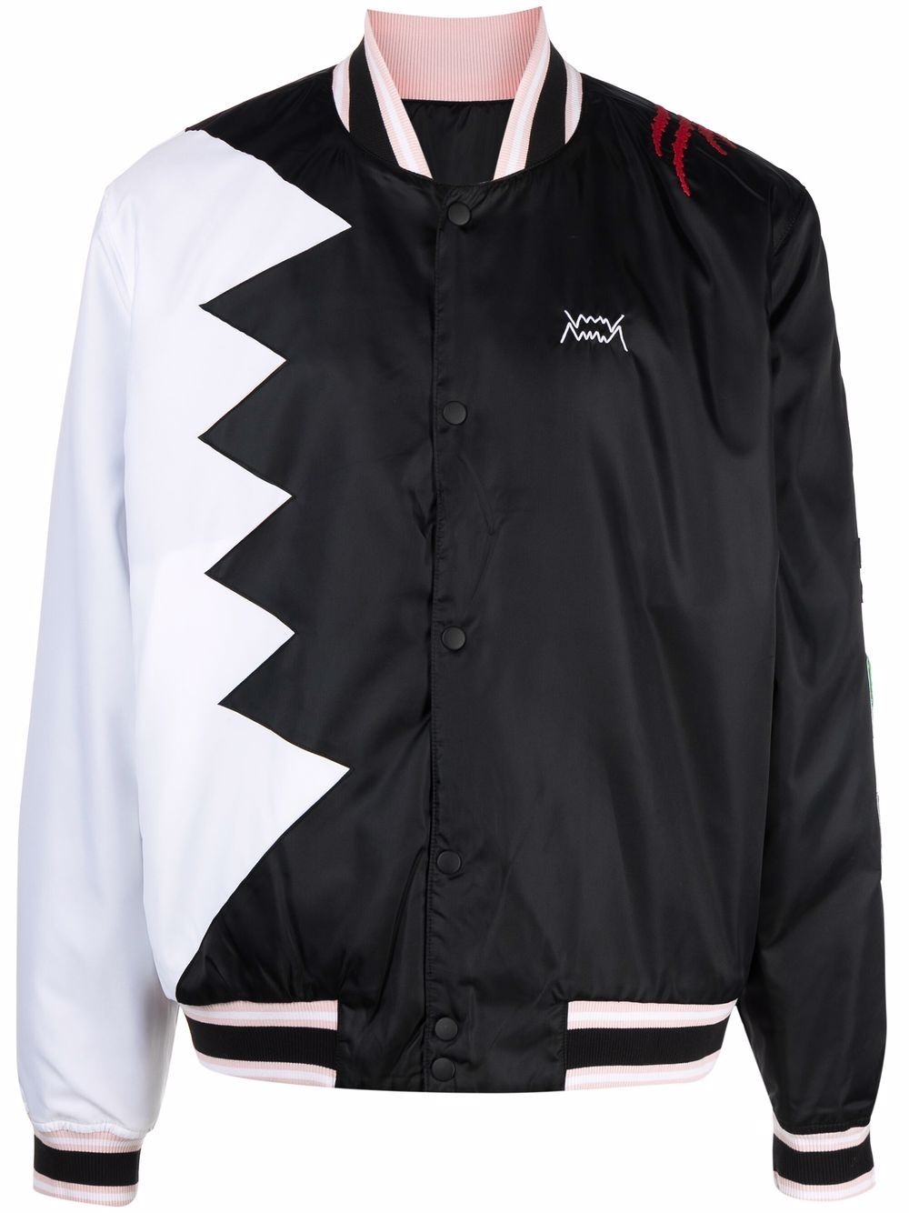 Official Visit graphic-print bomber jacket - 1