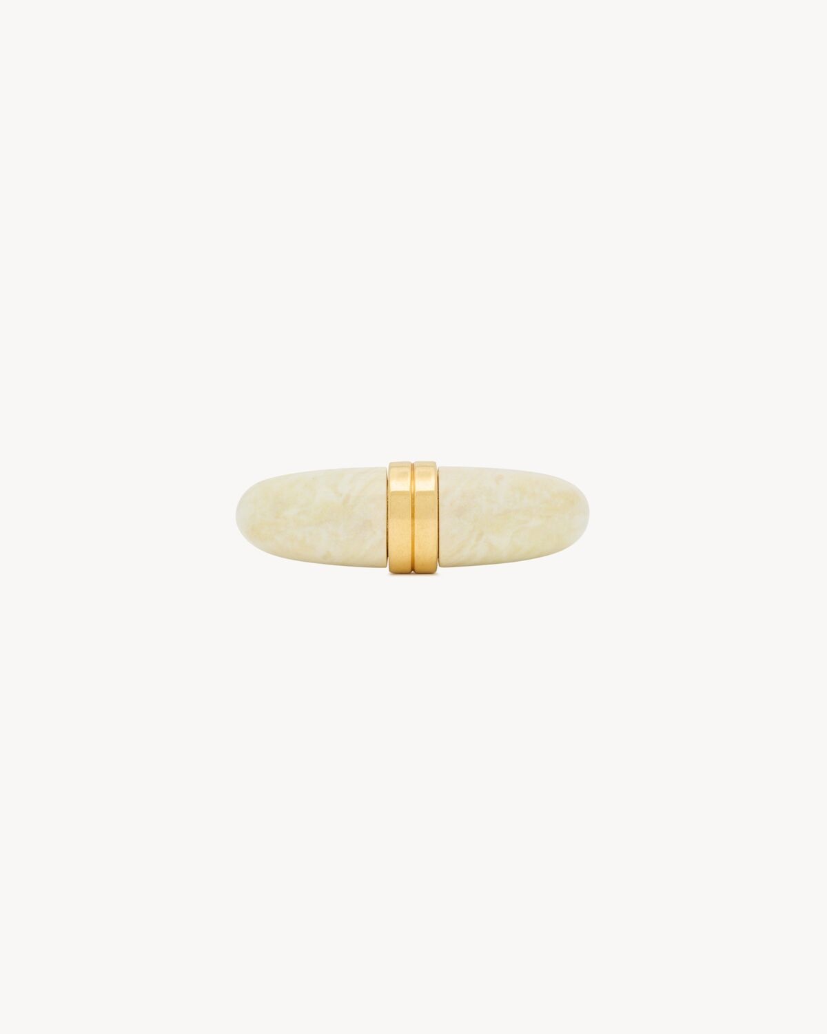 HORN CUFF IN RESIN AND METAL - 3