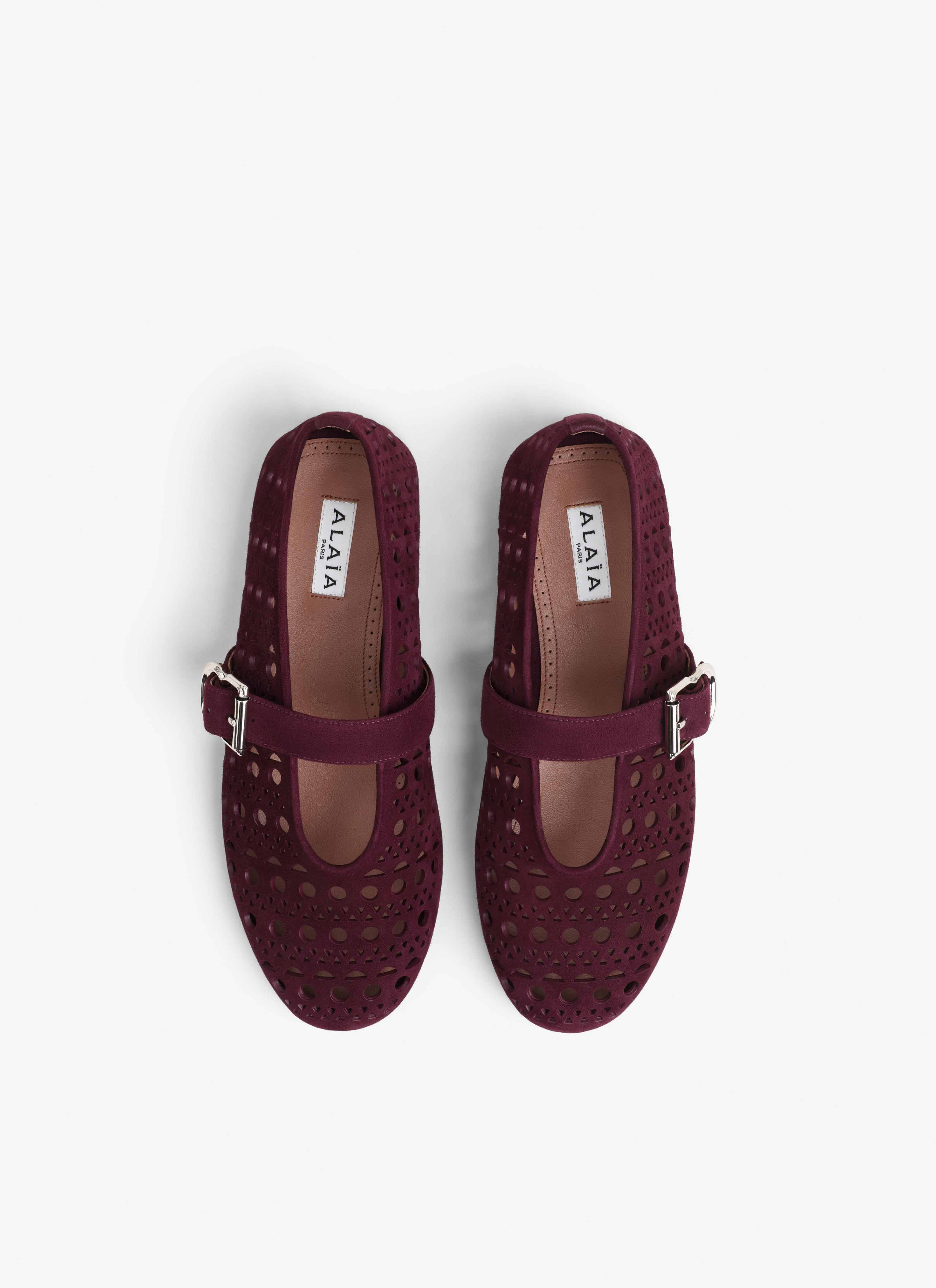BALLET FLATS IN VIENNE SUEDE - 2