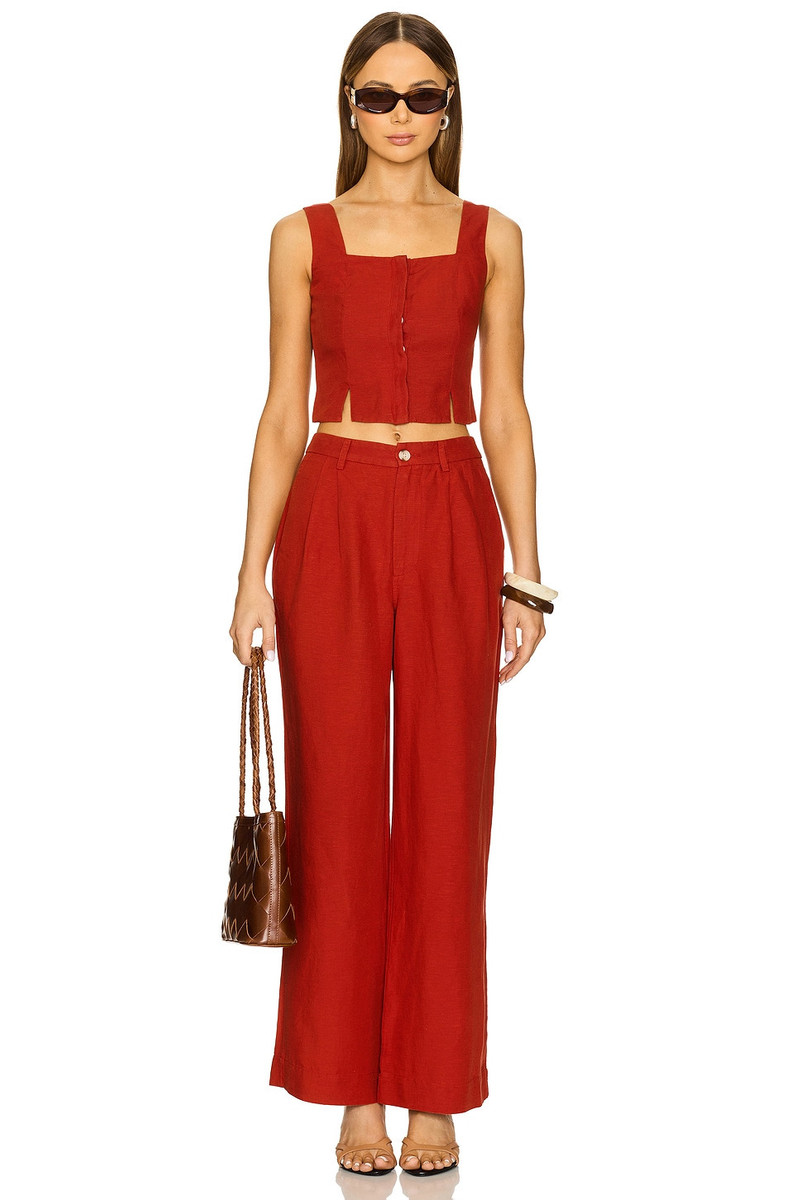 Air Linen Pleated Trouser 5