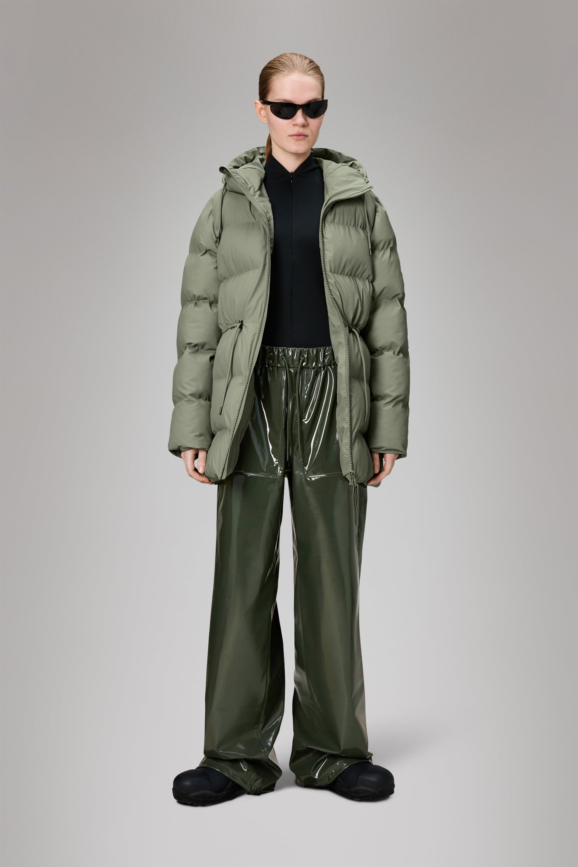 Alta Long Puffer String W Jacket - 4