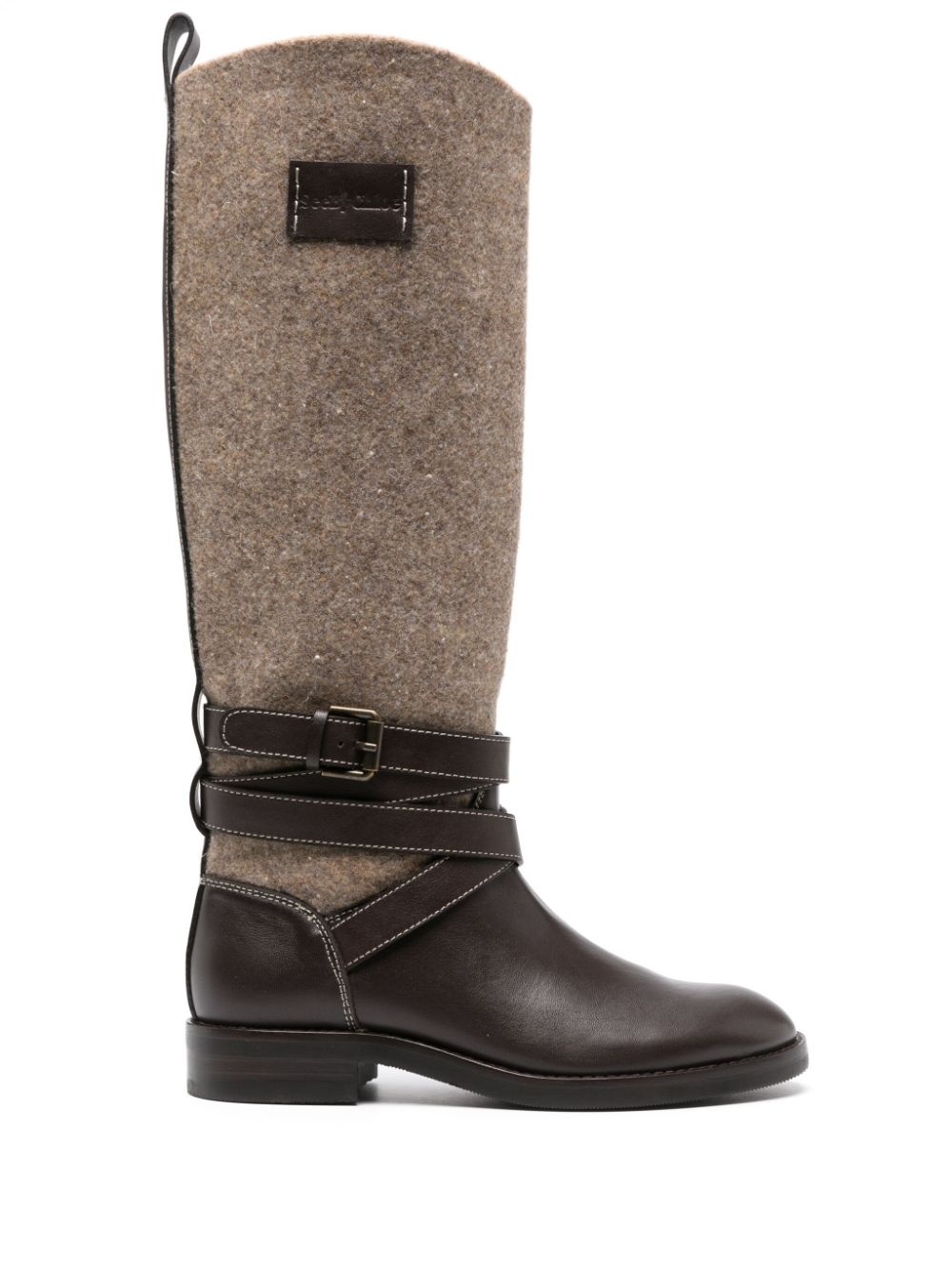 See by chloe boots motorcycle boot hot sale