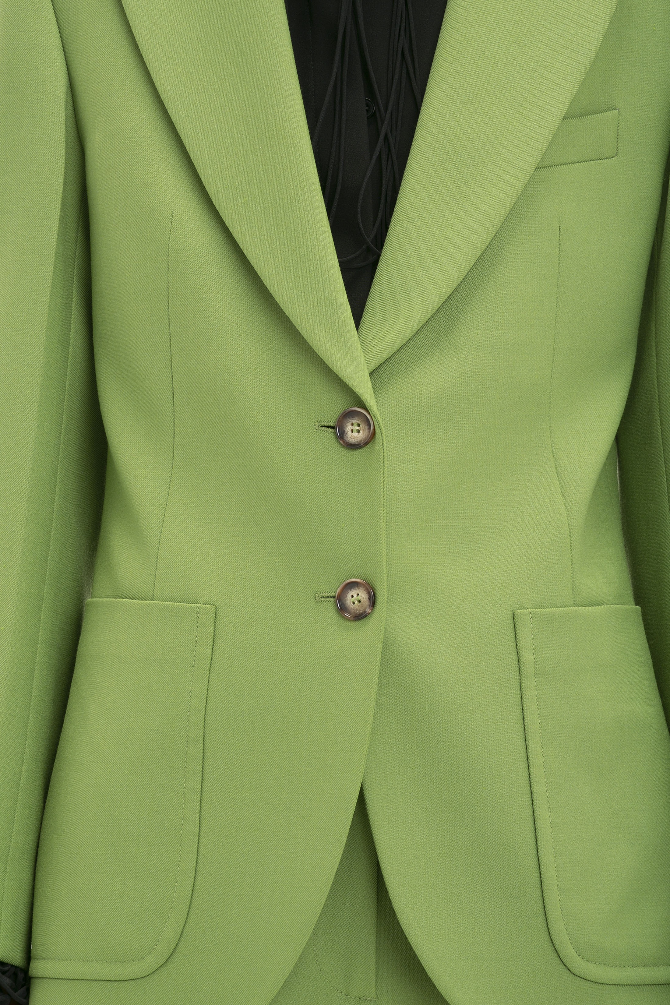 Patch Pocket Jacket In Serpent Green - 7