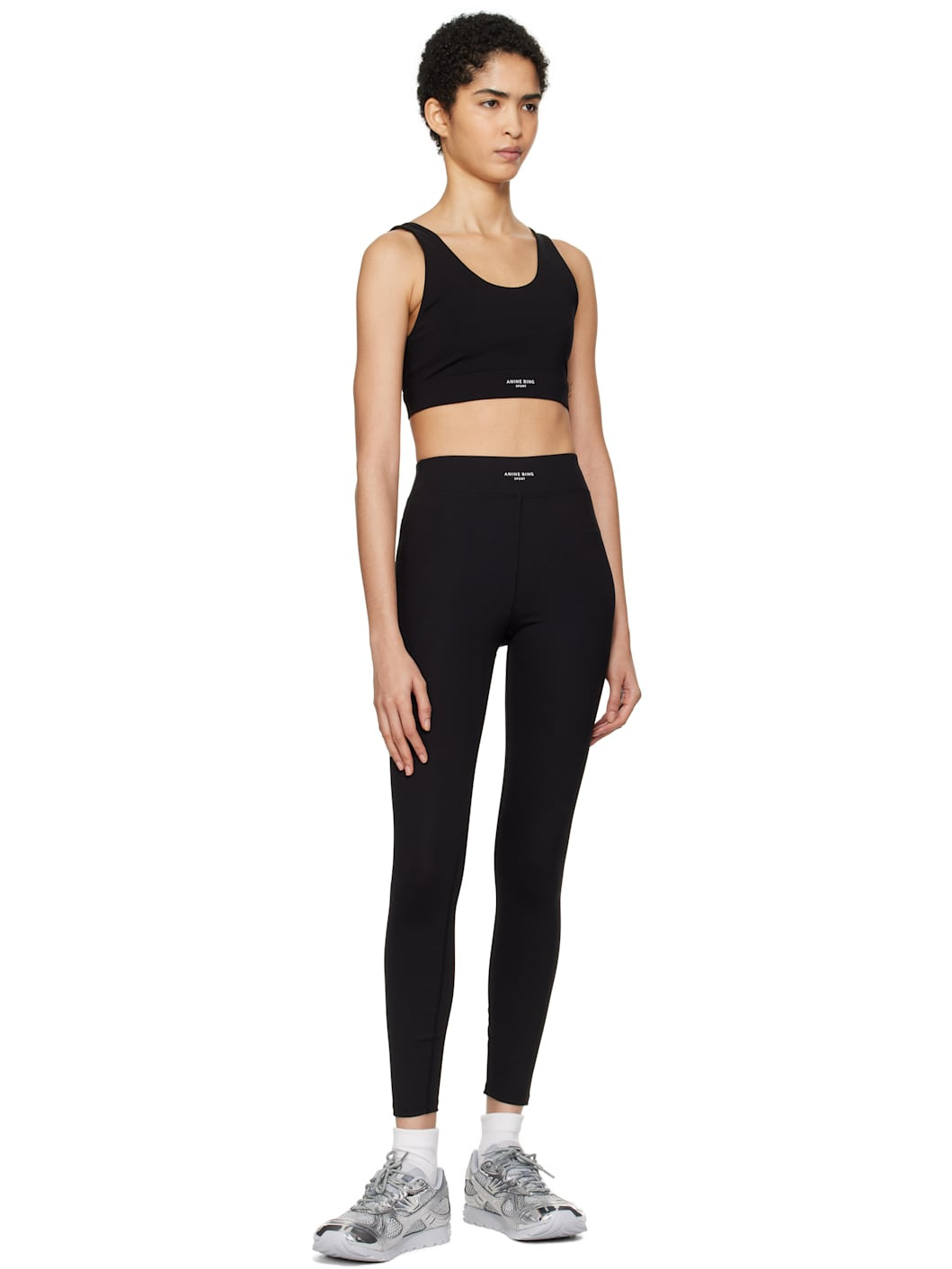 Black Yves Sport Bra - 4