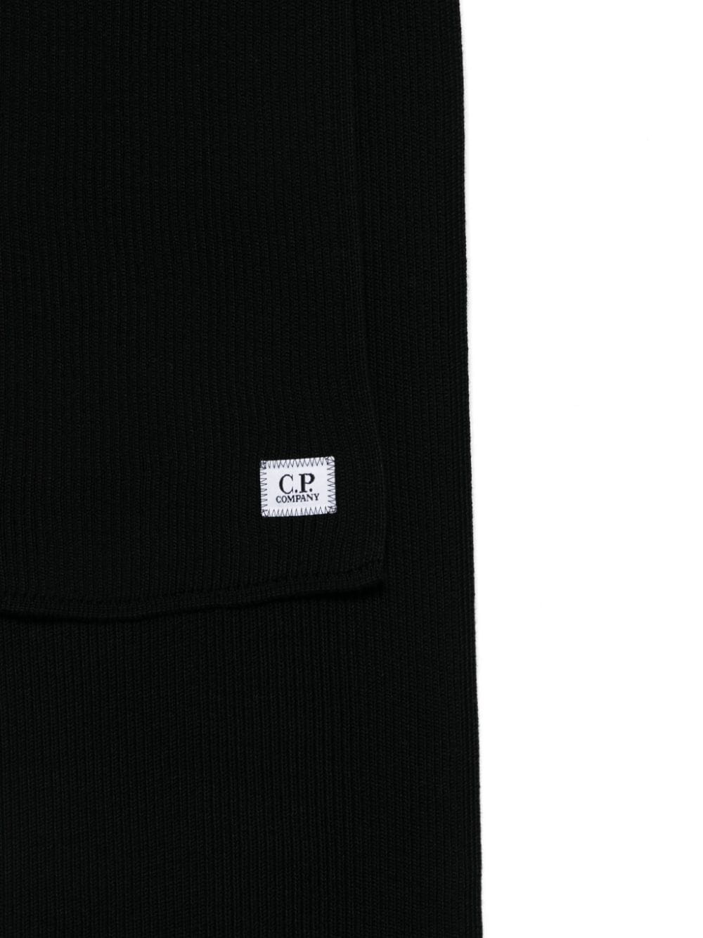 ribbed-knit scarf - 2