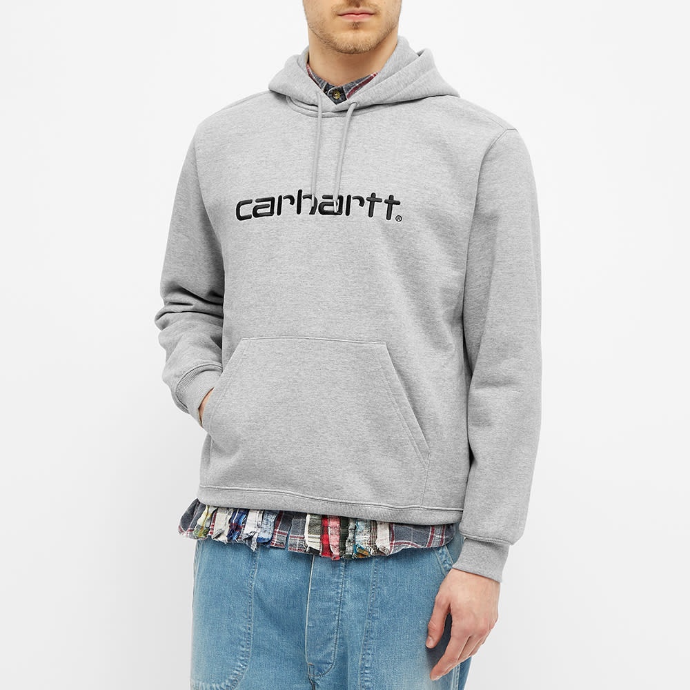 Carhartt WIP Hooded Logo Sweat - 3