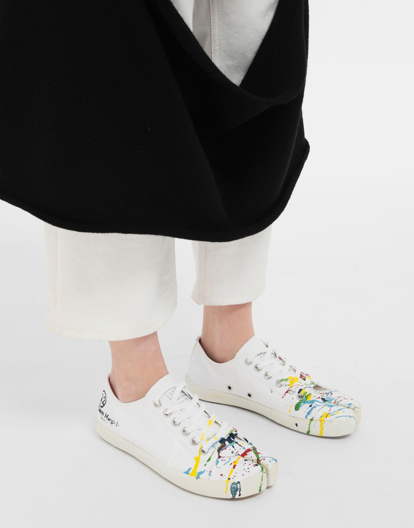 Tabi Paintdrop canvas sneakers - 6