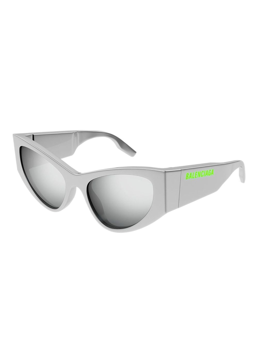 coated cat-eye sunglasses - 2