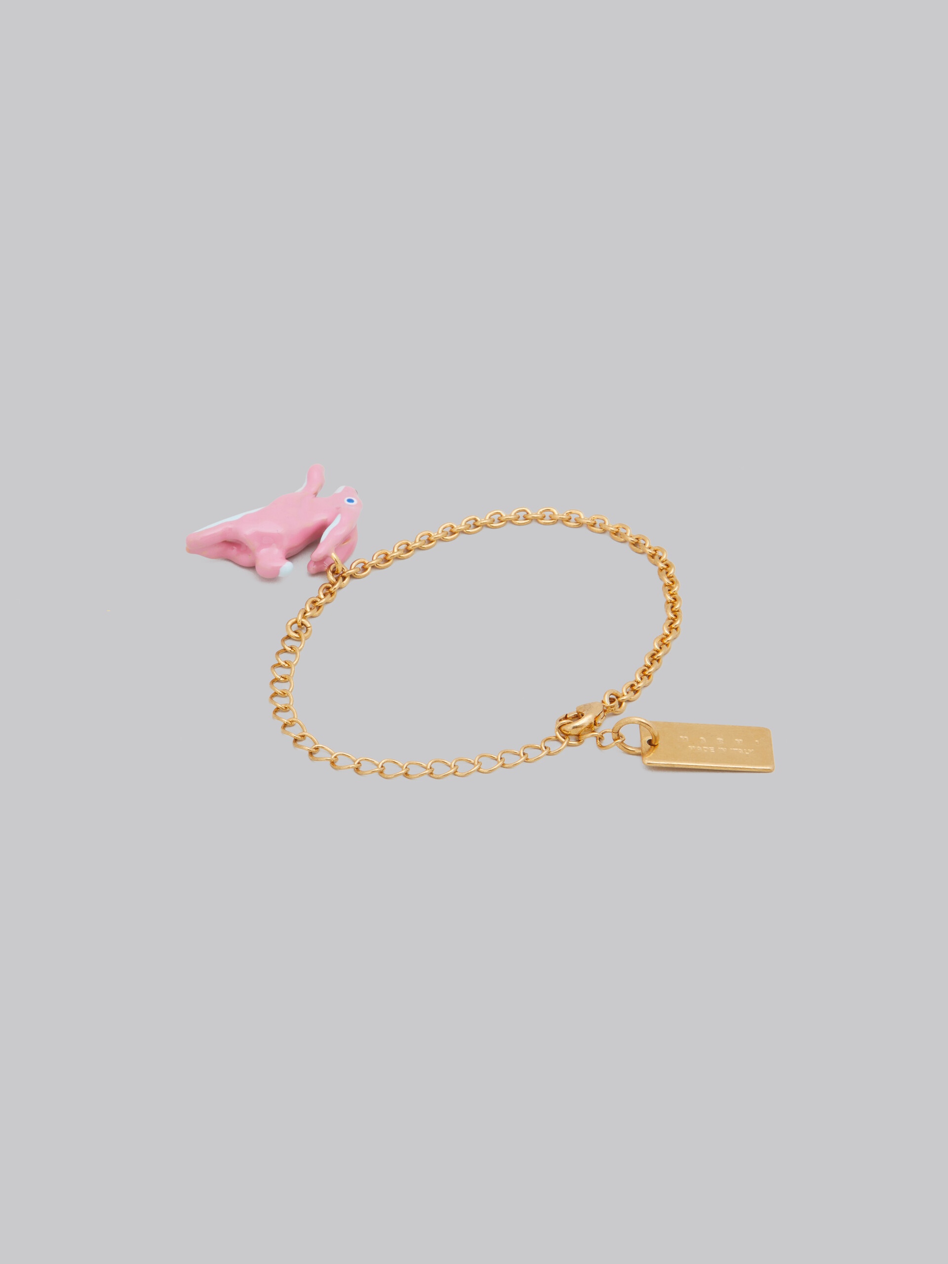 BRACELET WITH RABBIT PENDANT - 3