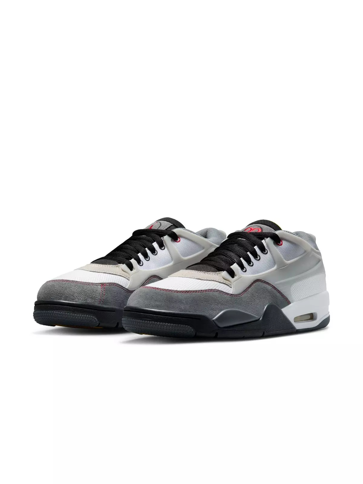 4 RM Premium "White/Fire Red/Black/Smoke Grey" Men's Shoe - 5