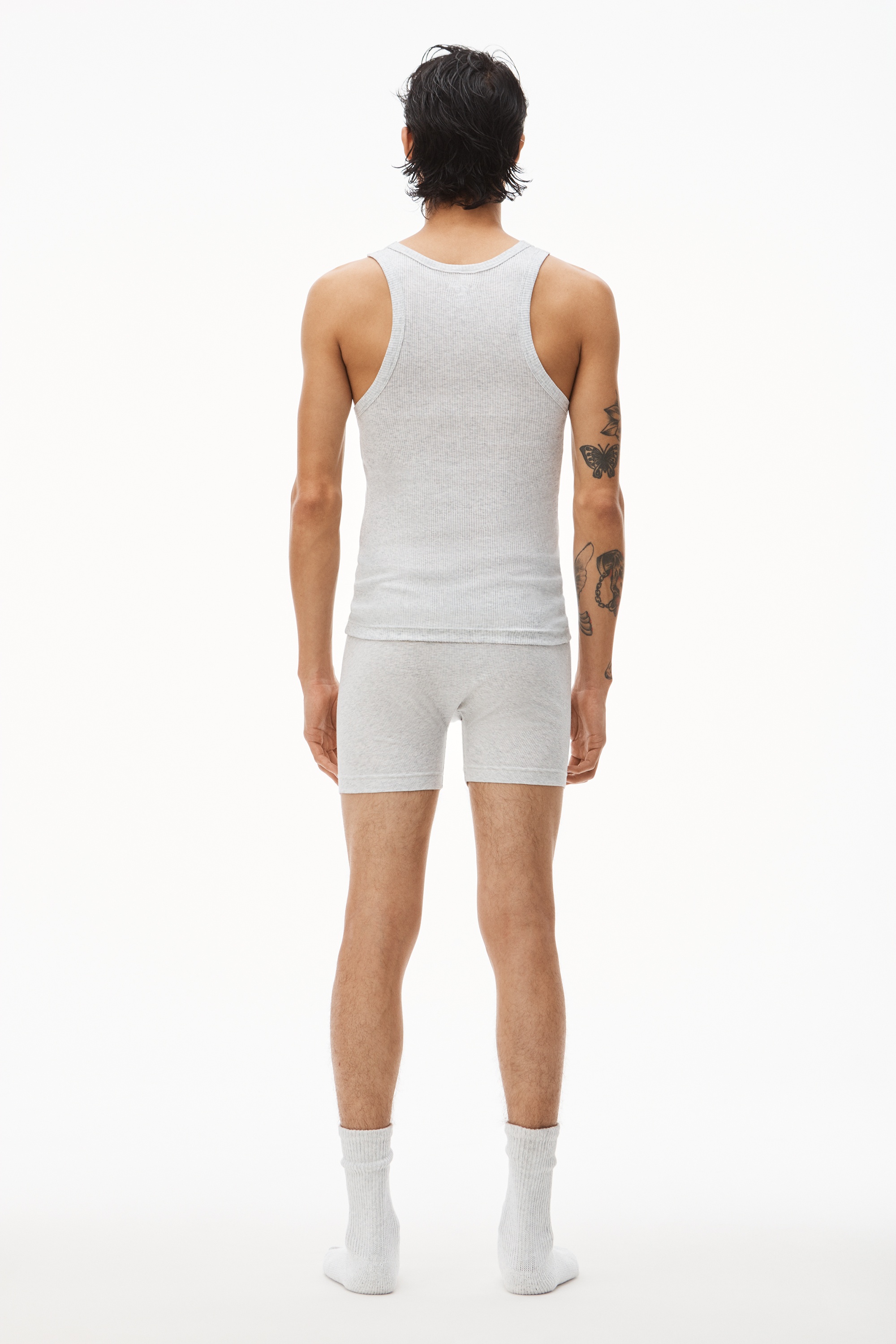 TANK IN RIBBED COTTON - 4