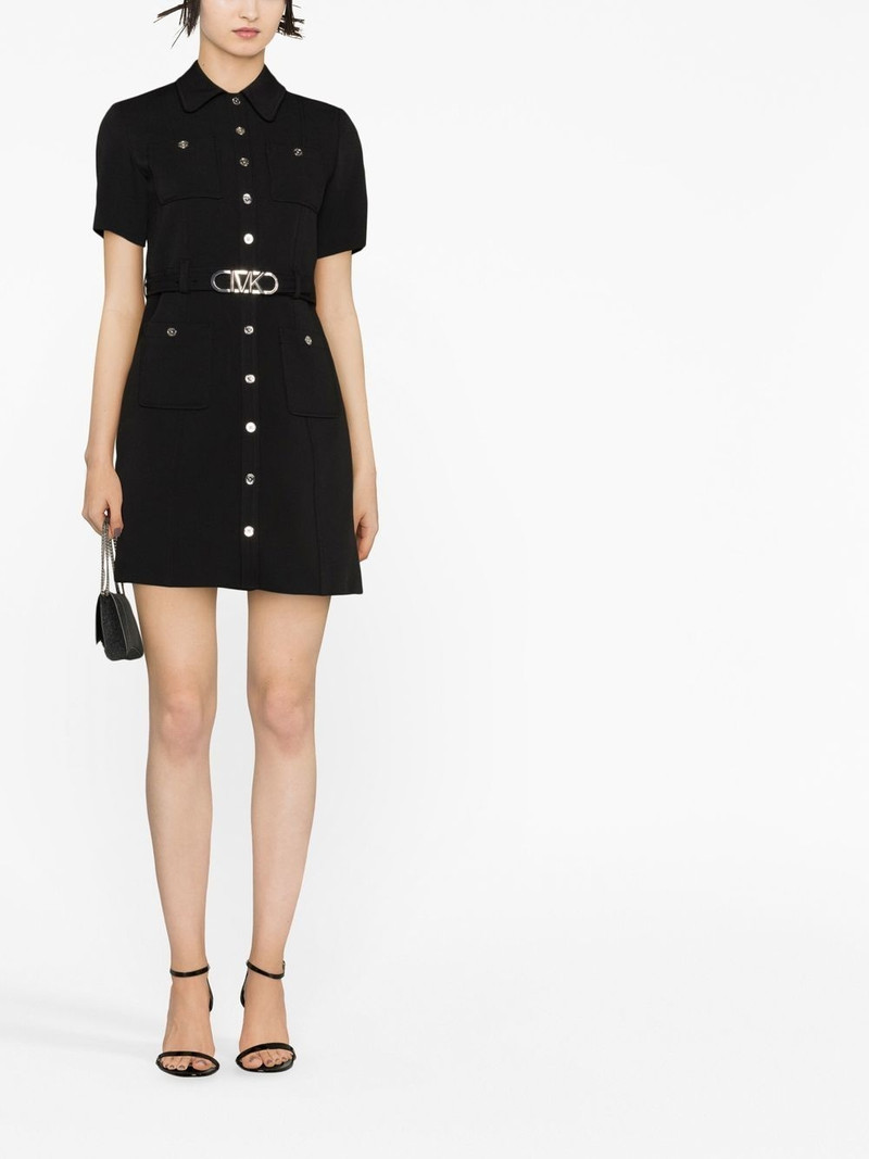 MICHAEL KORS belted shirt dress outlook