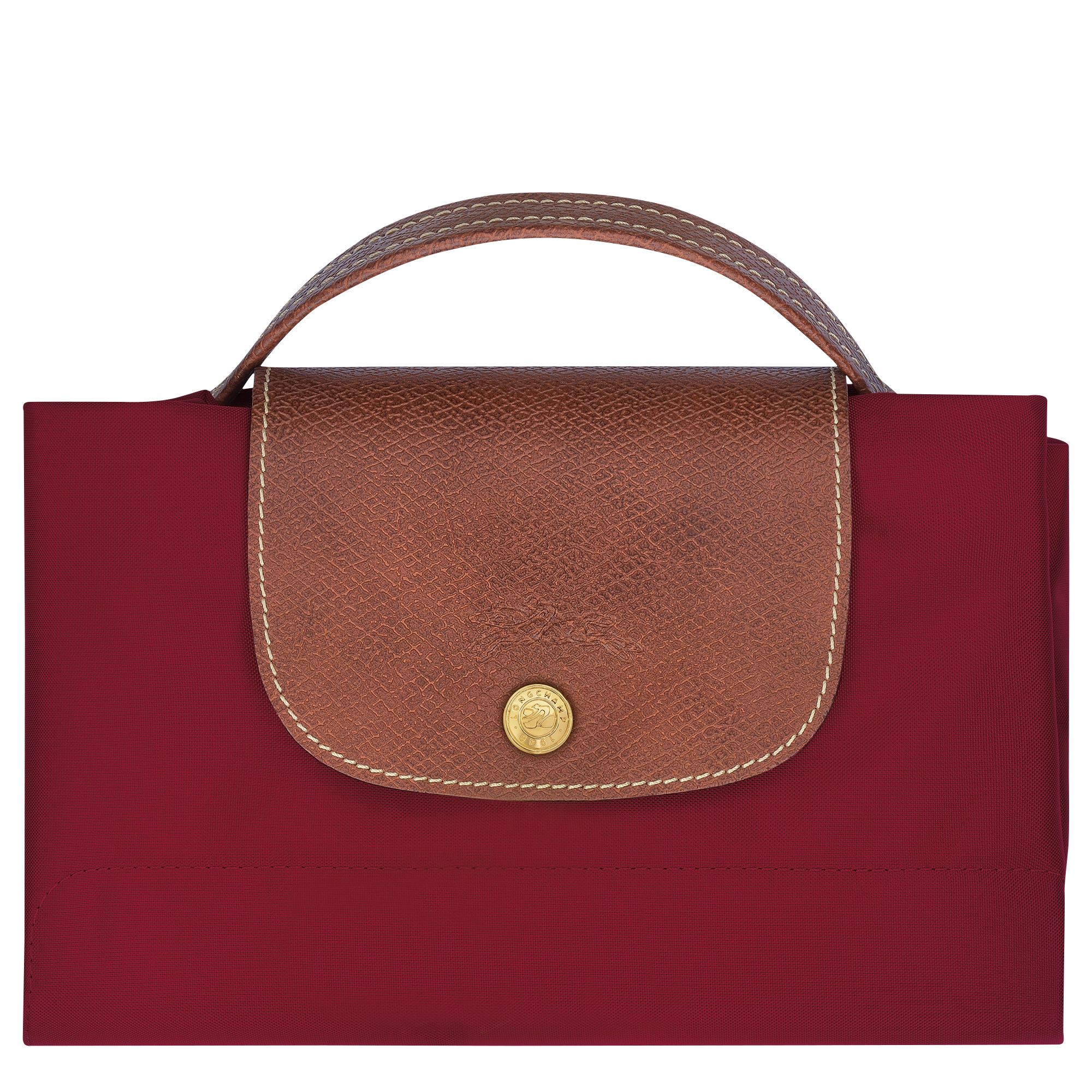 Le Pliage Original S Briefcase Red - Recycled canvas - 5
