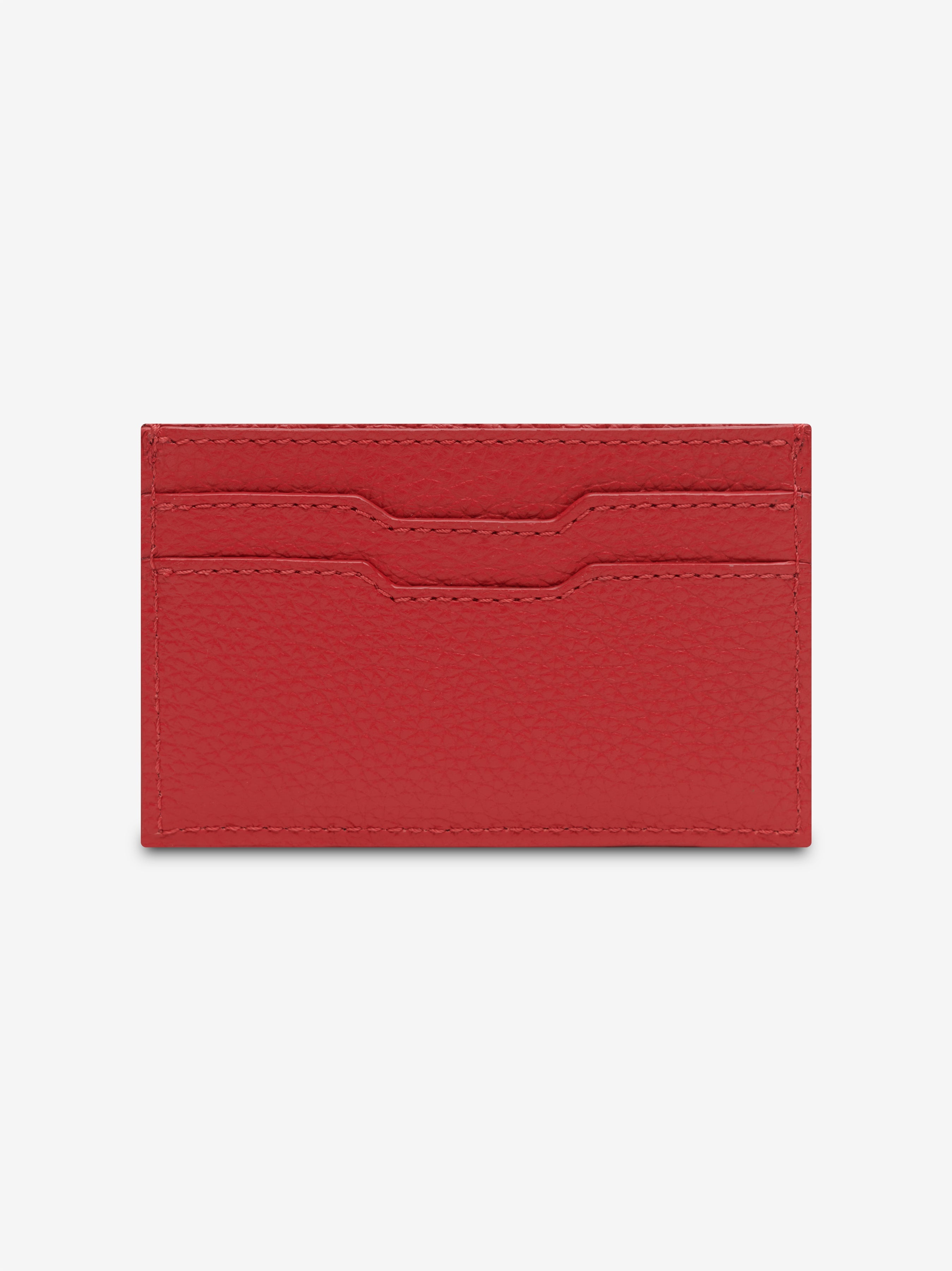 ICONIC EMBOSSED LEATHER CARD HOLDER - 2