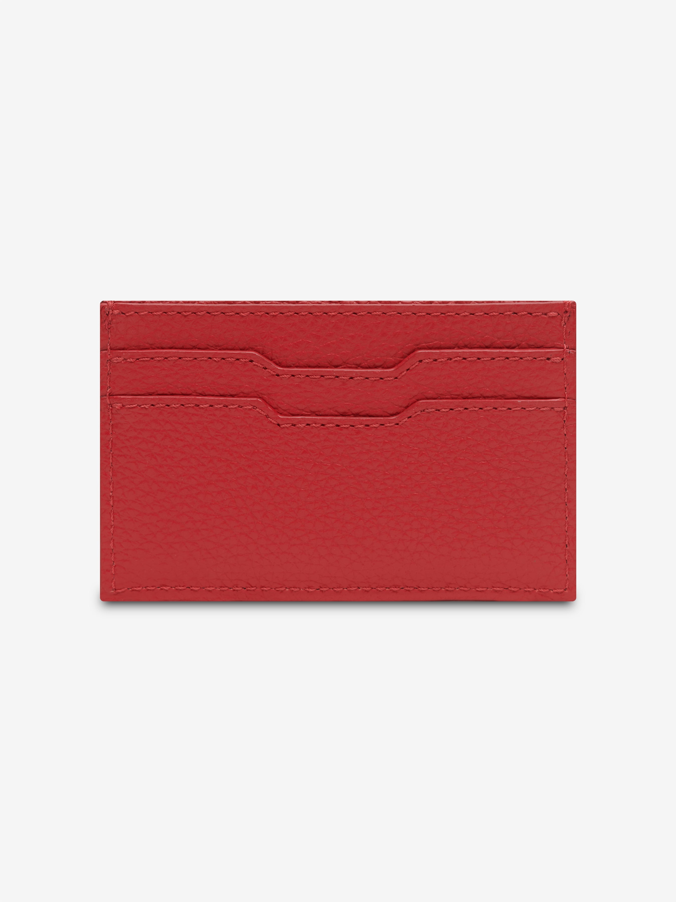 ICONIC EMBOSSED LEATHER CARD HOLDER - 2