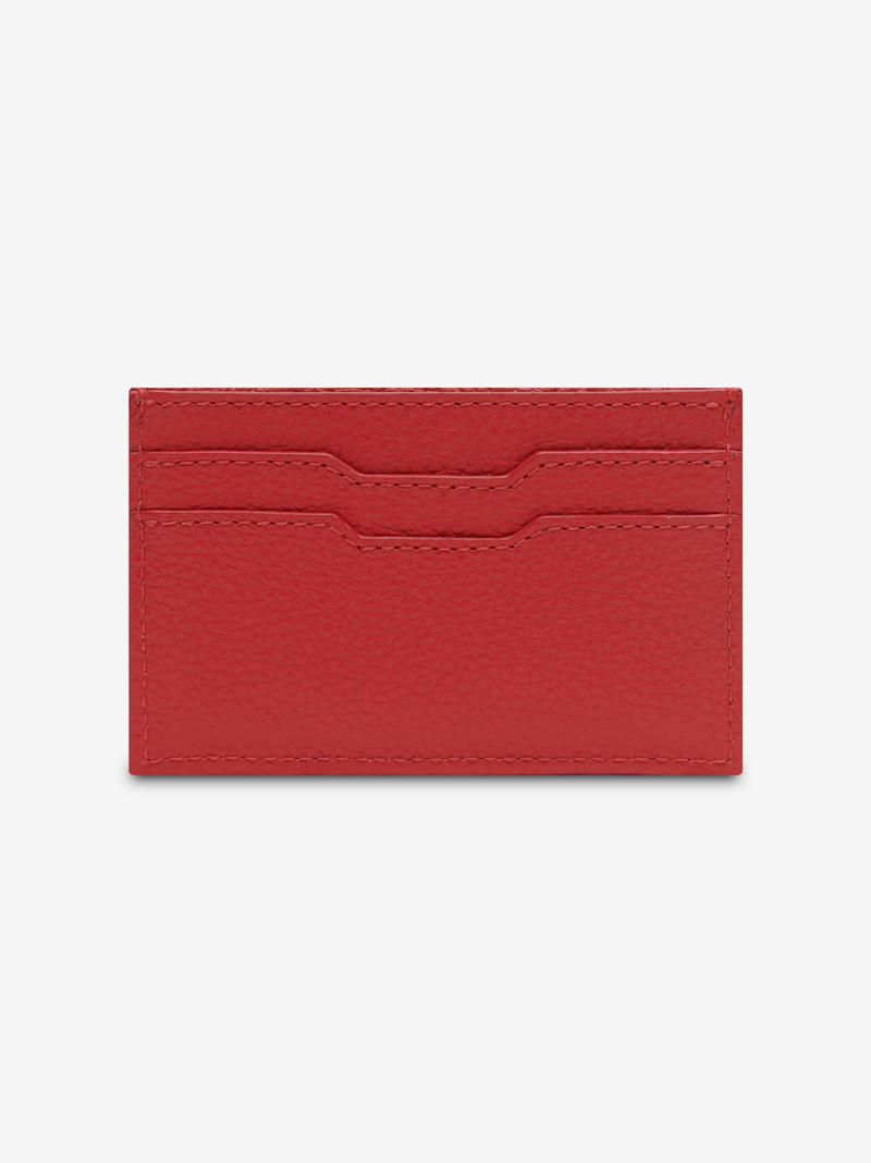 AMIRI ICONIC EMBOSSED LEATHER CARD HOLDER outlook