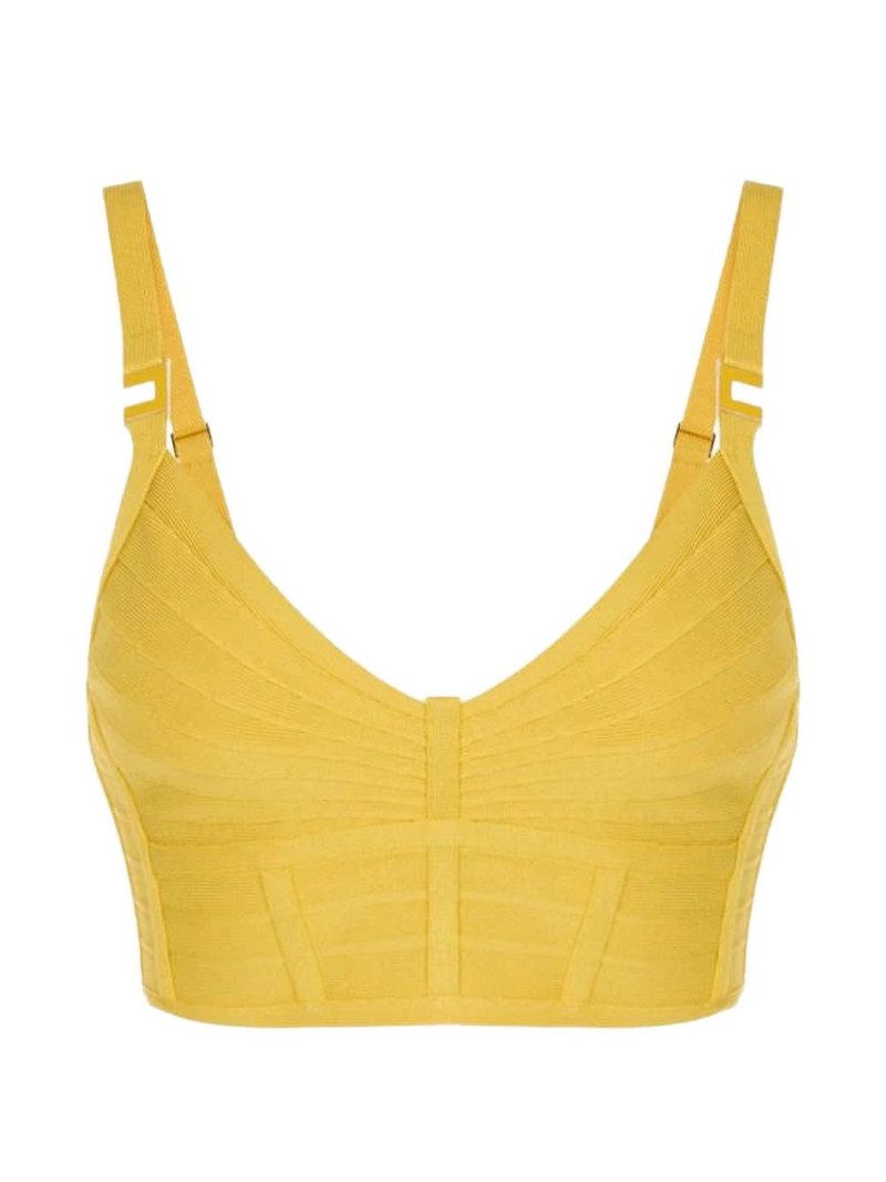 3D knit crop top 1