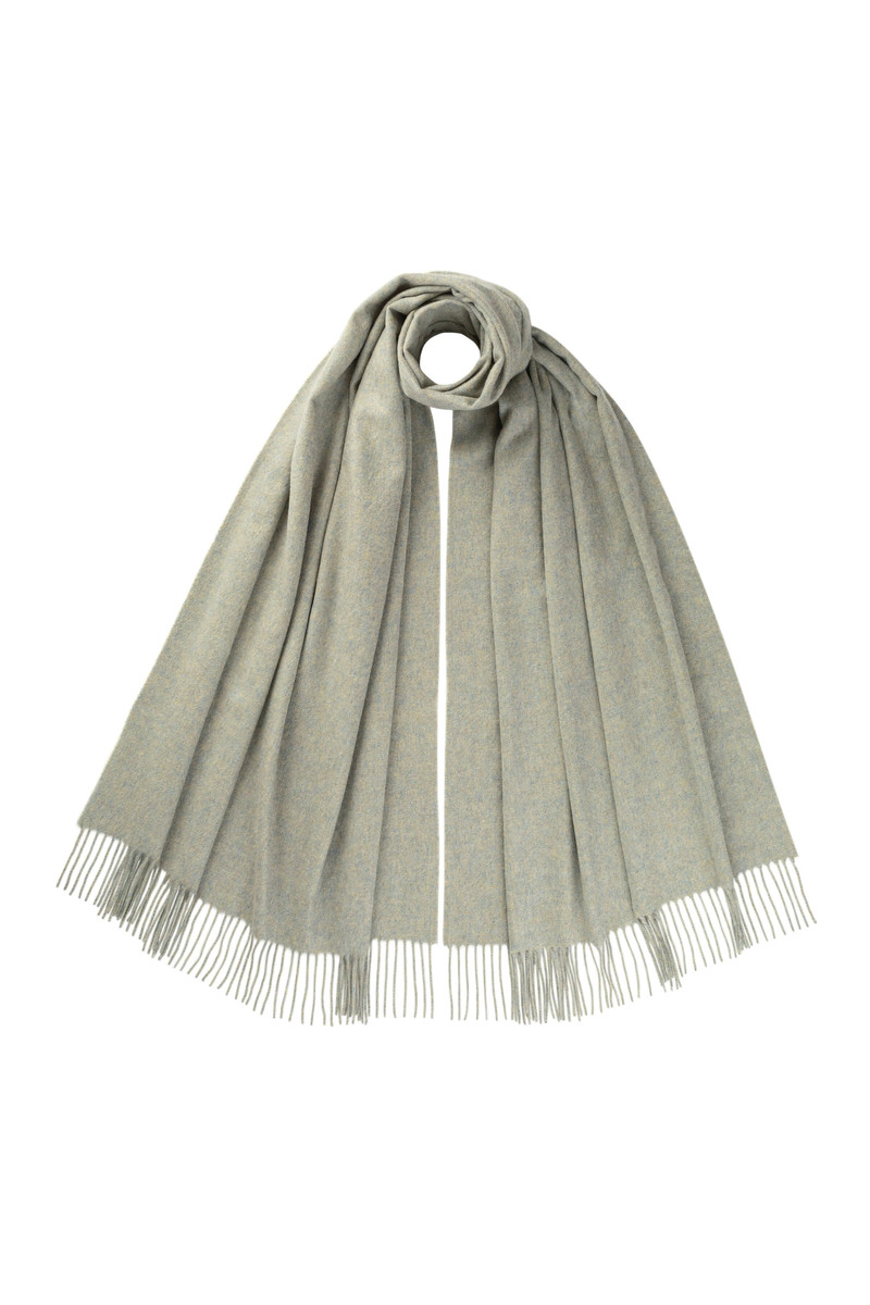 Celadon Cashmere Stole 1