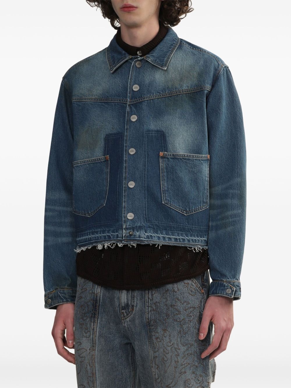 denim shirt jacket - 3
