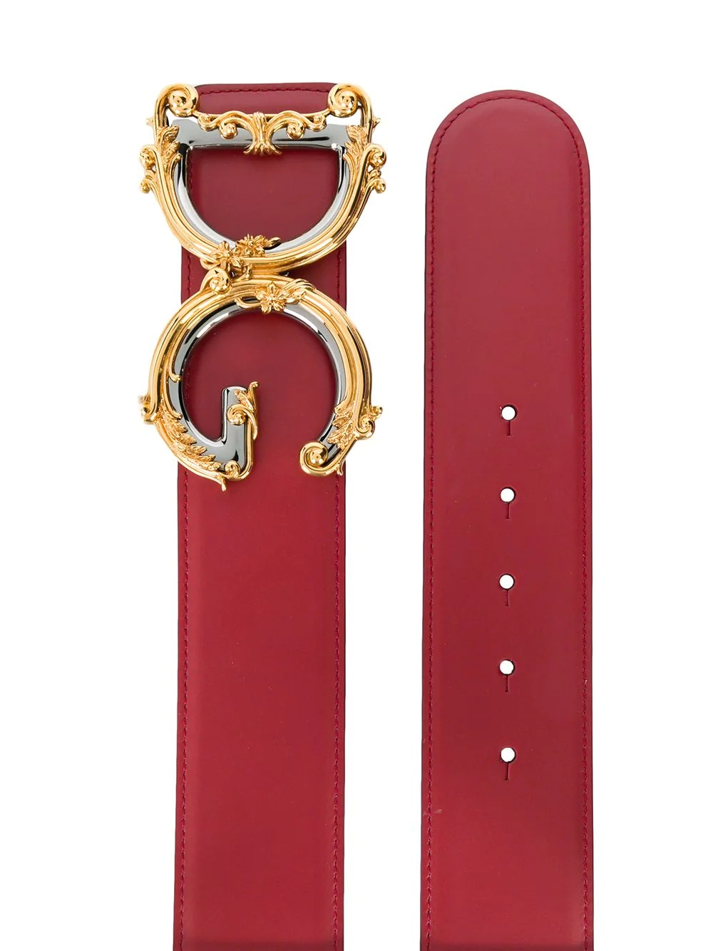 embellished DG buckle belt - 2