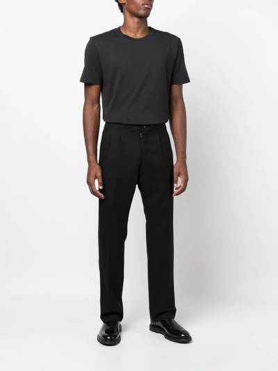 Maison Margiela cropped crew neck T-shirt outlook