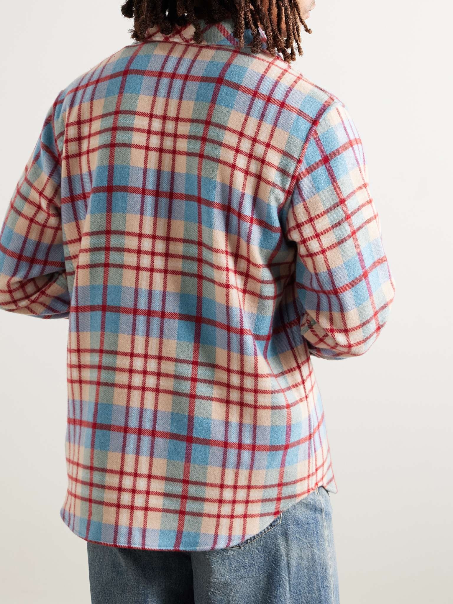 Checked Cashmere Shirt - 4