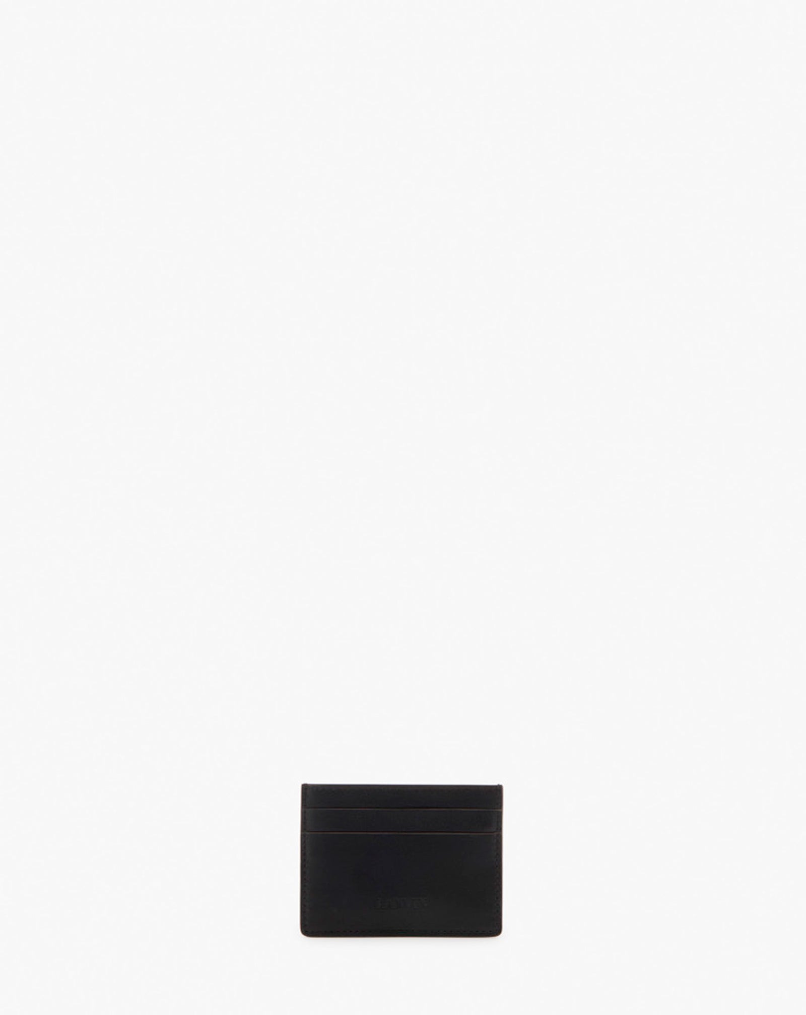 LANVIN SIGNATURE LEATHER CARDHOLDER - 4