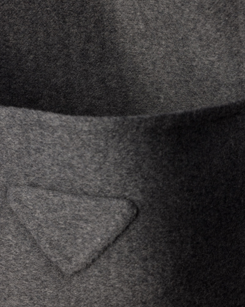 Prada Double wool hooded scarf outlook